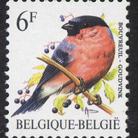 Belgium 1985-90 Birds #1 Bullfinch 6f unmounted mint, SG 2850