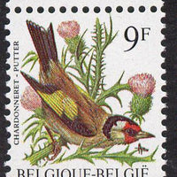 Belgium 1985-90 Birds #1 Goldfinch 9f unmounted mint, SG 2853*
