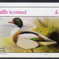 Staffa 1982 Sheldrake Duck imperf deluxe sheet (£2 value) unmounted mint