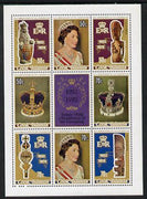 Cook Islands 1978 Coronation 25th Anniversary m/sheet (SG MS 601) unmounted mint