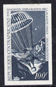 Central African Republic 1968 Venus 4 Exploration (Parachute) imperf colour trial proof (several different combinations available but price is for ONE) unmounted mint as SG 161