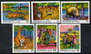 Guinea - Conakry 1968 Paintings of African Legends #2 imperf set of 6 from limited printing unmounted mint, as SG 651-6