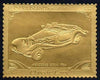 Bernera 1985 Classic Cars - 1934 Mercedes £12 value perforated & embossed in 22 carat gold foil unmounted mint