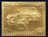 Bernera 1985 Classic Cars - 1955 MG TF £12 value perforated & embossed in 22 carat gold foil unmounted mint