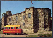Postcard of Colchester Postbus (PO picture card CKPO 1) used with illustrated last day Stour Valley Postbus cancel