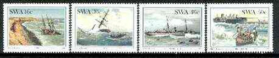 South West Africa 1987 Shipwrecks set of 4 unmounted mint, SG 483-86*