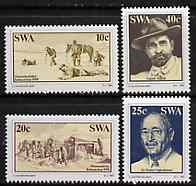 South West Africa 1983 Diamond Discovery set of 4 unmounted mint, SG 411-14*