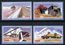 South West Africa 1981 Salt Industry set of 4 unmounted mint, SG 386-89*