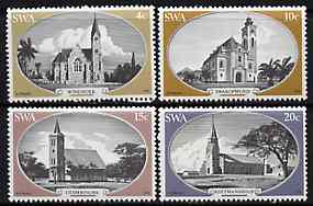 South West Africa 1978 Historic Churches set of 4 unmounted mint, SG 319-22