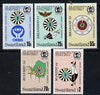 Swaziland 1986 Round Table set of 5 unmounted mint, SG 511-15