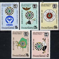 Swaziland 1986 Round Table set of 5 unmounted mint, SG 511-15