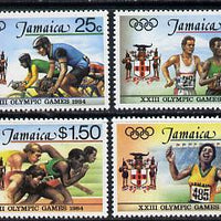 Jamaica 1984 Olympic Games set of 4 unmounted mint, SG 600-603