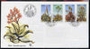 South West Africa 1981 Aloes set of 4 on unaddressed illustrated cover with special first day cancel