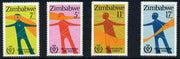 Zimbabwe 1981 International Year of the Disabled set of 4, SG 602-05 unmounted mint*