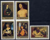 Russia 1982 Italian Paintings in the Hermitage Museum set of 5 unmounted mint, SG 5283-87, Mi 5229-33*