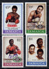 Jamaica 1986 Boxing set of 4 unmounted mint, SG 658-61