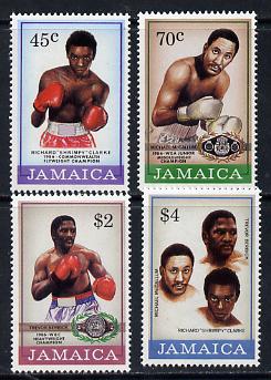 Jamaica 1986 Boxing set of 4 unmounted mint, SG 658-61