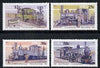 South West Africa 1985 Narrow Gauge Railway Locos set of 4 unmounted mint, SG 447-50