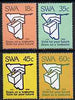 South West Africa 1989 Constitutional Elections set of 4 unmounted mint, SG 515-18