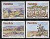 Namibia 1990 Landscapes set of 4 unmounted mint, SG 541-44