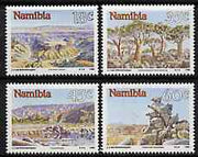 Namibia 1990 Landscapes set of 4 unmounted mint, SG 541-44