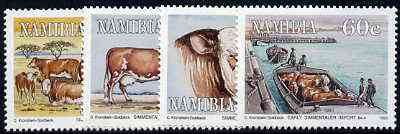 Namibia 1993 Centenary of Simmentaler Cattle perf set of 4 unmounted mint, SG 611-14