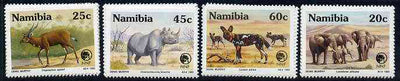 Namibia 1993 Nature Foundation - Rare Species set of 4 unmounted mint, SG 606-09
