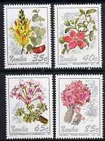 Namibia 1994 Flowers perf set of 4 unmounted mint, SG 644-47