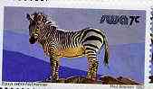 South West Africa 1980-89 Zebra 7c (chalky paper) from Wildlife Def set unmounted mint, SG 355a
