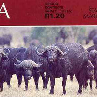 Booklet - South West Africa 1986 R1.20 booklet (Buffaloes) SG SB2