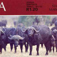 South West Africa 1986 R1.20 booklet (Buffaloes) SG SB2
