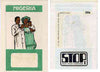 Nigeria 1984 Stop Polio Campaign - original hand-painted artwork for 25k value (Child receiving vaccine) by S O Nwasike on card 5" x 8.5" endorsed B4