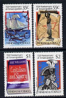 Trinidad & Tobago 1984 Slavery set of 4 unmounted mint, SG 661-64