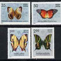 India 1981 Butterflies set of 4 unmounted mint, SG 1019-22*