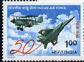 India 1982 50th Anniversary of Indian Air Force unmounted mint, SG 1053*
