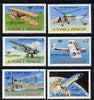 St Thomas & Prince Islands 1979 Aviation History perf set of 6 unmounted mint