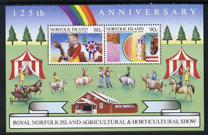 Norfolk Island 1985 Agricultural Show m/sheet unmounted mint, SG MS 373