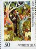 India 1984 Children's Day (Painting of Cattle) unmounted mint SG 1137*