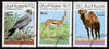 Somalia 1999 African Fauna set of 3 (Camel, Gosgawk & Springbok) fine cto used
