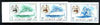 Ajman 1967 Ships (5Dh, 15Dh & 10R from Transport imperf set of 14) unmounted mint Mi 131, 132 & 140
