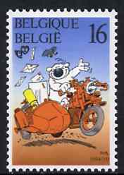 Belgium 1994 Philately for the Young (Cartoon Character on Motorbike) SG 3245*