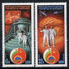 Russia 1979 Soviet-Bulgarian Space Flight set of 2 unmounted mint, SG 4877-78, Mi 4837-38*