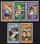 Barbuda 1977 Silver Jubilee set of 5 unmounted mint, SG 323-7