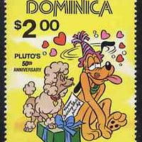 Dominica 1981 50th Anniversary of Walt Disney's Pluto unmounted mint, SG 740