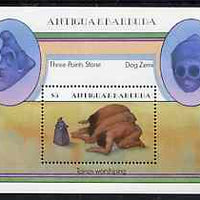 Antigua 1985 Native American Artefacts m/sheet, SG MS 918 unmounted mint