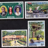 Kenya 1977 Silver Jubilee set of 4 unmounted mint, SG 91-4