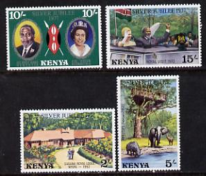 Kenya 1977 Silver Jubilee set of 4 unmounted mint, SG 91-4