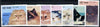 Vietnam 1986 Cats imperf set of 7 cto used (very scarce with only a limited number issued thus) as SG 947-53*