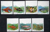 Vietnam 1987 Fishes imperf set of 7 cto used (very scarce with only a limited number issued thus) as SG 1111-17*