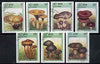 Vietnam 1987 Fungi imperf set of 7 cto used (very scarce with only a limited number issued thus) as SG 1156-62*